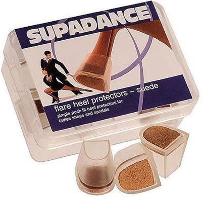 Heel Protectors, 5 Pairs (Suede Base)